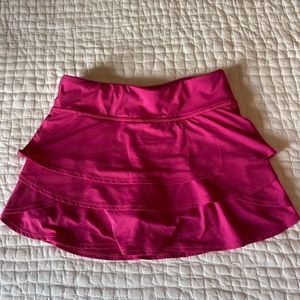Athleta Girl Swing Skort, Hot Pink, Size 12